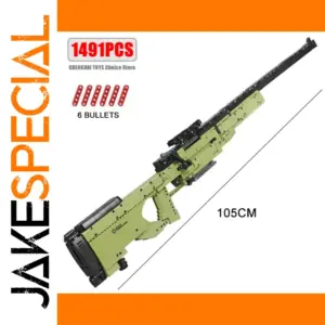 AWP Sniper Rifle Building Blocks Set 1491PCS