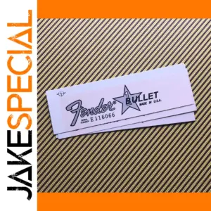Fender Bullet Headstock Decal Set of 3