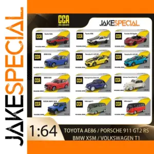 CCA 1:64 Diecast Porsche 911 and More Vehicle Models