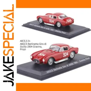 1954 A6GCS Berlinetta Diecast Model Red 1:32