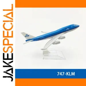 KLM Boeing 747 Diecast Aircraft Model 15CM