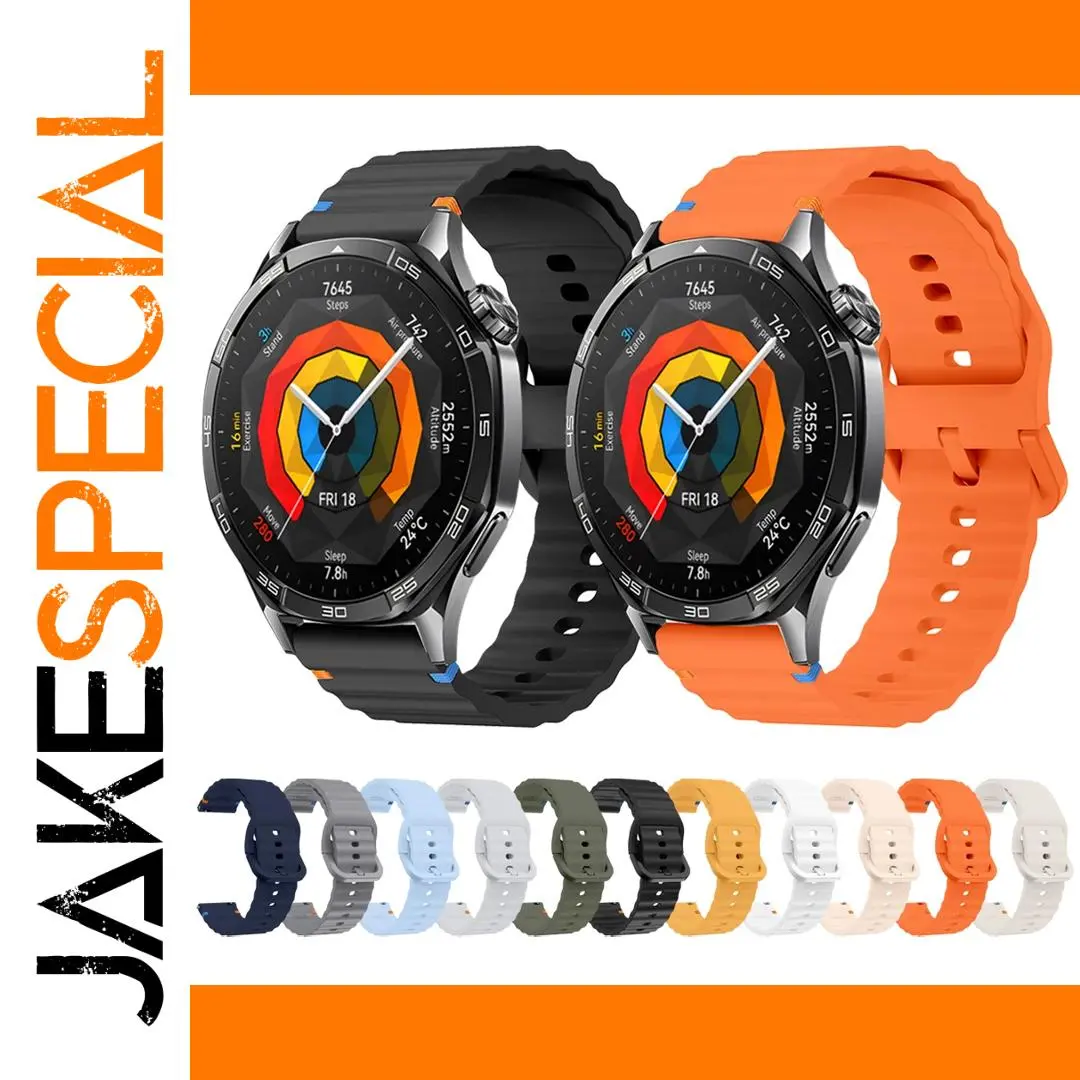 Stylish Silicone Strap for HUAWEI WATCH GT Series 1 Stylish Silicone Strap for HUAWEI WATCH GT Series