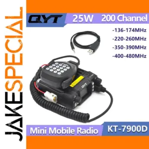QYT KT-7900D 25W Mini Mobile Radio