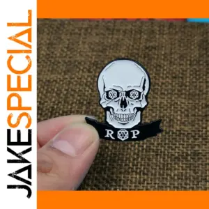 Dungeon Dice D20 Anime Brooch Pin Accessories