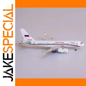 Diecast 1:400 Russian Tu-204-300 Model Aircraft