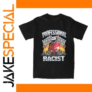 Bold Racing Graphic T-Shirt Black