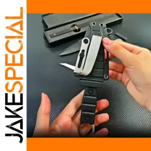 Compact Outdoor Survival Knife with Sheath