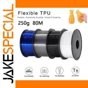 Flexible TPU 3D Printing Filament 250g 1.75mm