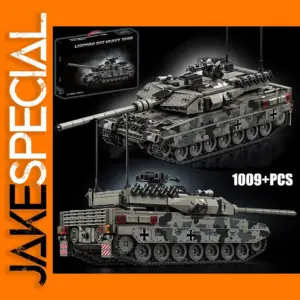 Military WW2 Leopard 2A7 Tank Building Blocks Set
