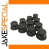 PS4 Pro Black Analog Thumbstick Caps (10 pcs)