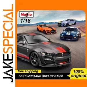 Maisto 1:18 2020 Ford Mustang Shelby Gt500 Diecast Model