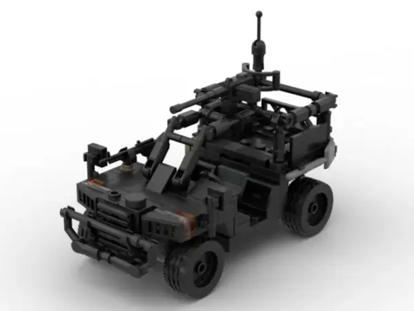 MOC Leopard Cat Assault Vehicle Building Kit - Image 7