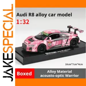 32 Audi R8 LMS Cup Diecast Car Model