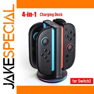 4-in-1 Nintendo Switch Joycon Charger Dock