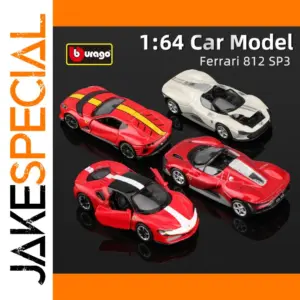 Bburago 1:64 Ferrari 812 SP3 Diecast Model Set