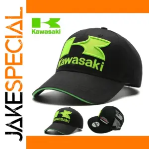 Kawasaki F1 Racing Motorcycle Cap