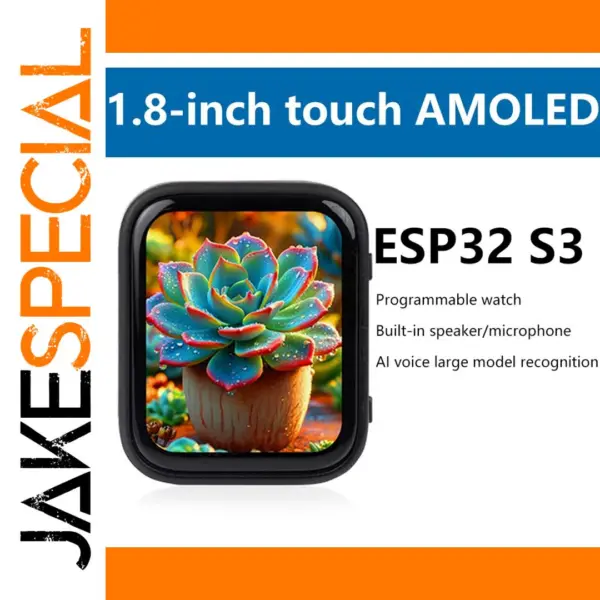 ESP32-S3 AMOLED Touchscreen Development Board