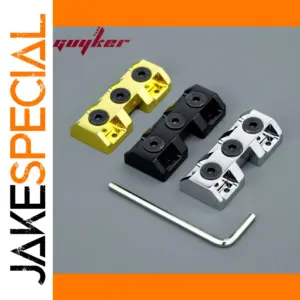 Guitar String Lock Clamp in Black or Gold
