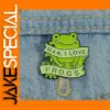 Frog Cartoon Enamel Pins for Accessories