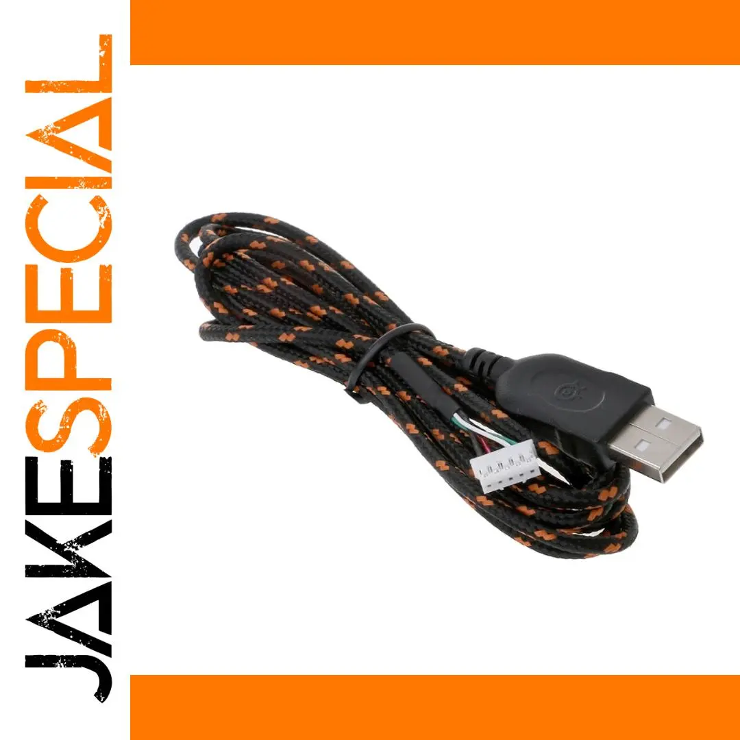 Nylon USB Mouse Cable for SteelSeries KANA 1 Nylon USB Mouse Cable for SteelSeries KANA