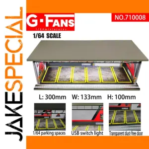 G-Fans 1/64 Scale Parking Garage Model