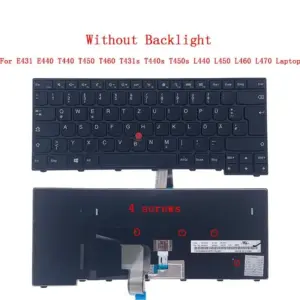 German Backlit Keyboard for Lenovo Thinkpad T440 17 52d89f2f no logo