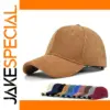 Autumn Winter Corduroy Unisex Baseball Cap