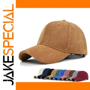 Autumn Winter Corduroy Unisex Baseball Cap