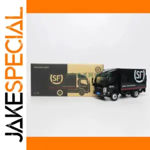 1:76 Scale Isuzu Box Lorry Model Collectible