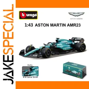 Bburago 1:43 Aston Martin AMR23 F1 Model Car