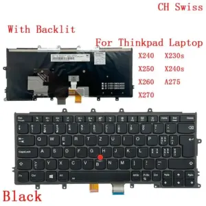 Lenovo ThinkPad Backlit Keyboard for X270 24 53514d8d no logo