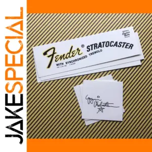 3Pcs Fender Stratocaster Headstock Decals Set