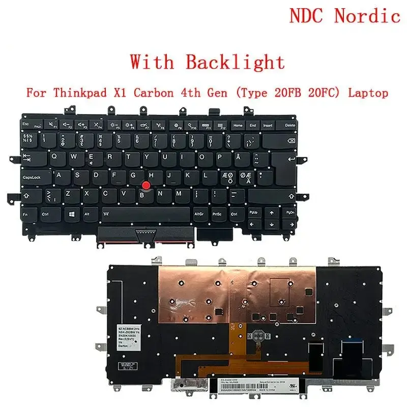 Lenovo Thinkpad X1 Carbon 4th Gen Keyboard 11 Lenovo Thinkpad X1 Carbon 4th Gen Keyboard - Image 11
