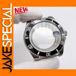 40mm NH35 Vintage Watch Case with Sapphire Crystal