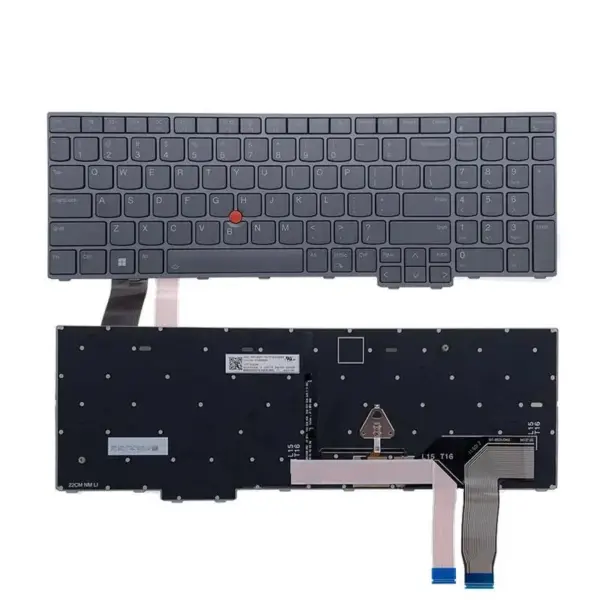 Backlit US Keyboard for Lenovo Thinkpad P16s - Image 4