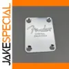 Chrome Fender Guitar Neck Plate