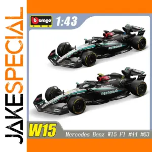1:43 Bburago Mercedes Benz W15 F1 Model Car