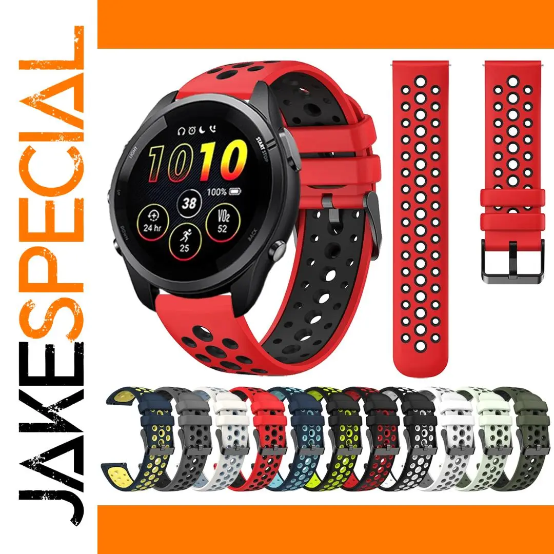 22mm Soft Silicone Strap for Garmin Watches 1 22mm Soft Silicone Strap for Garmin Watches