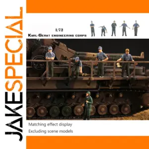 1/72 German Military Engineer Figure Set (5 Pieces)