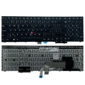 Multilingual Keyboard for Lenovo Thinkpad E550/E560 19 54f02e89 no logo