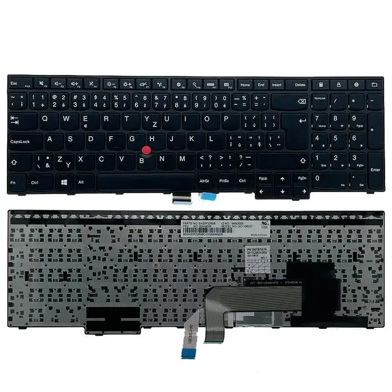 Multilingual Keyboard for Lenovo Thinkpad E550/E560 3 Multilingual Keyboard for Lenovo Thinkpad E550/E560 - Image 3