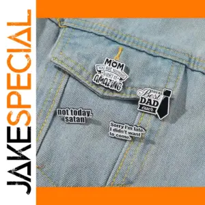 Funny Family Love Lapel Pins for Gifts