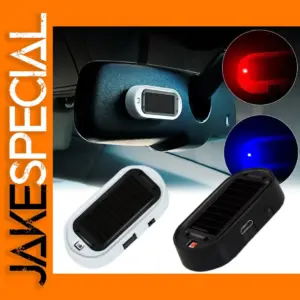 Solar Anti-theft Warning Light for Vehicles