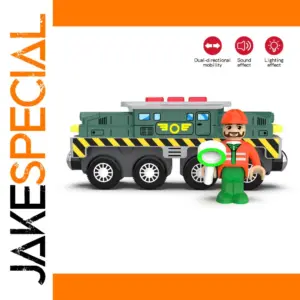Abay Chase Electric Train Set Locomotive for Wooden Tracks