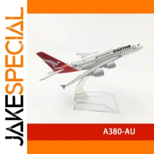Diecast Airbus A380 Qantas Model Airplane