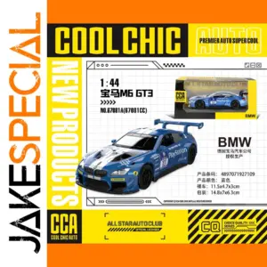 BMW M6 GT3 Die-Cast Model Car 1:44 Scale