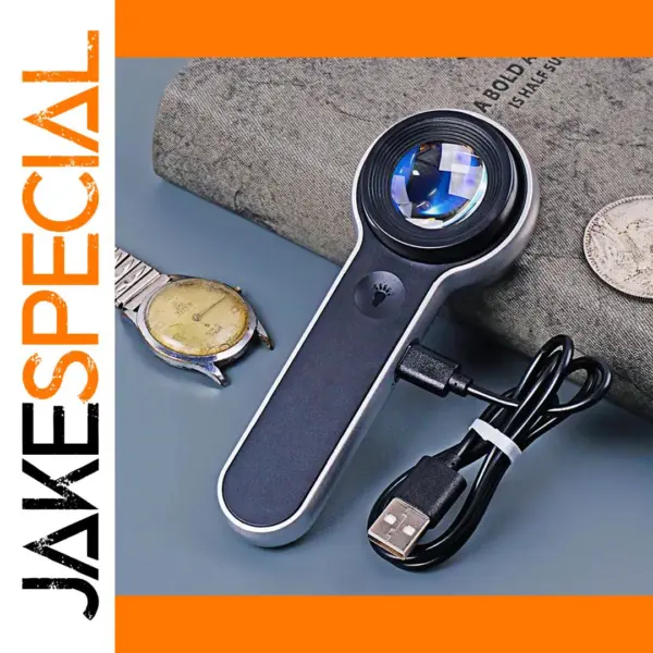 10X Portable LED Illuminated Magnifier