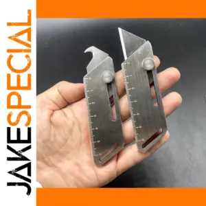 Stainless Steel SK5 Utility Knife with Blades