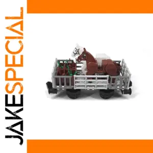Horse-Drawn Cart Model Building Set