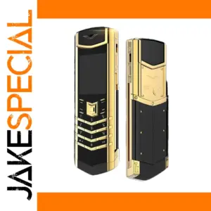Luxury Handmade Metal Dual SIM Mobile Phone for Seniors